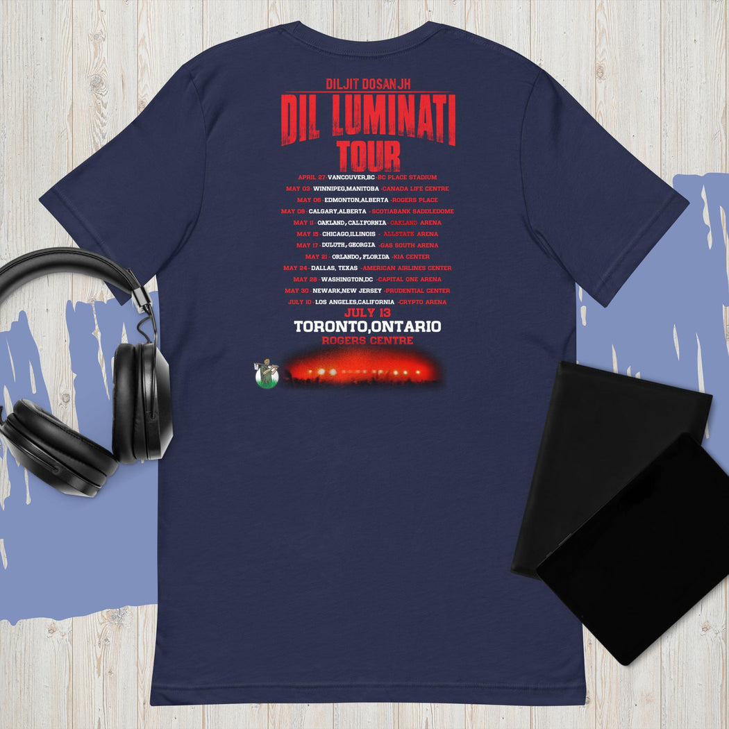 Punjabi Agaye Oye - Dil-Luminati Tour Exclusive T-Shirt by Pindlife - PindLife