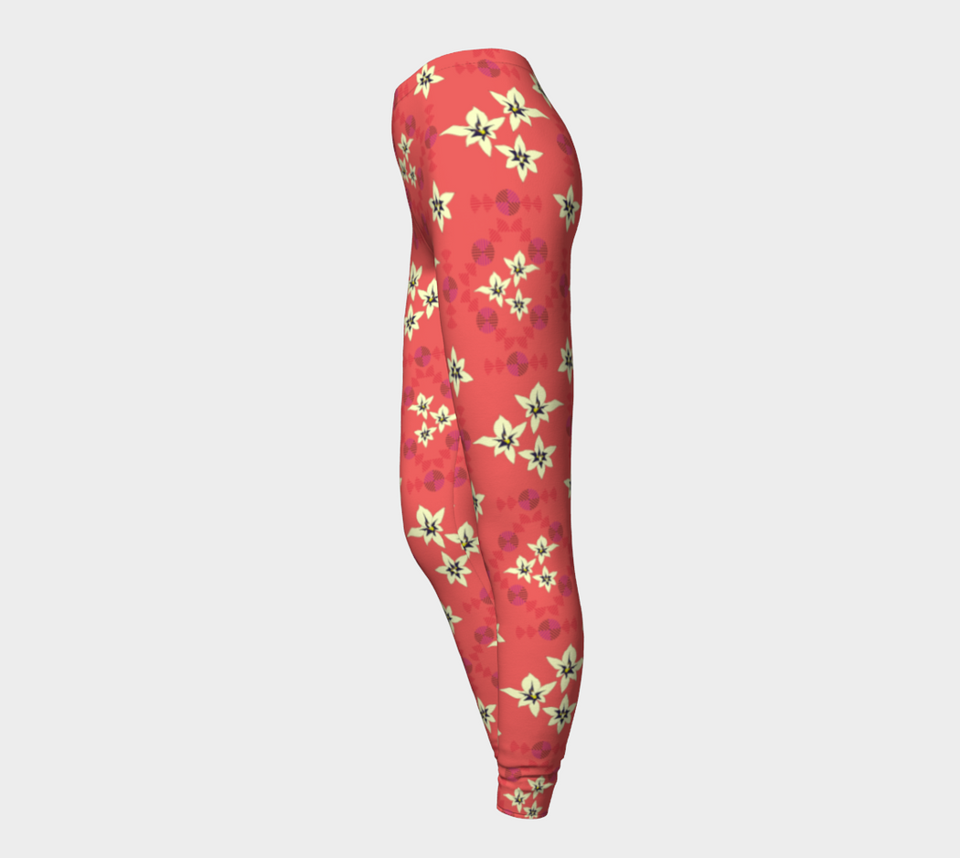 Pindlife Orange Phulkari Legging - PindLife