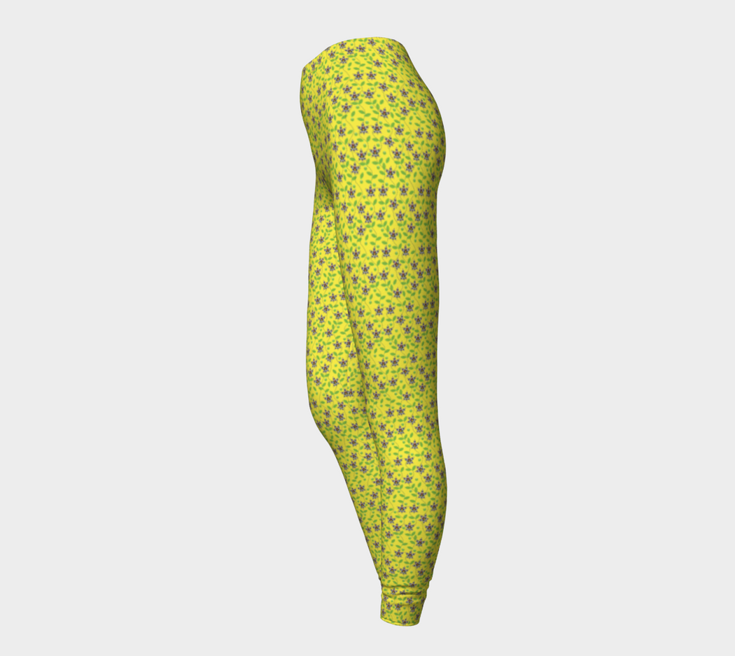 Pindlife Yellow Phulkari Legging - PindLife