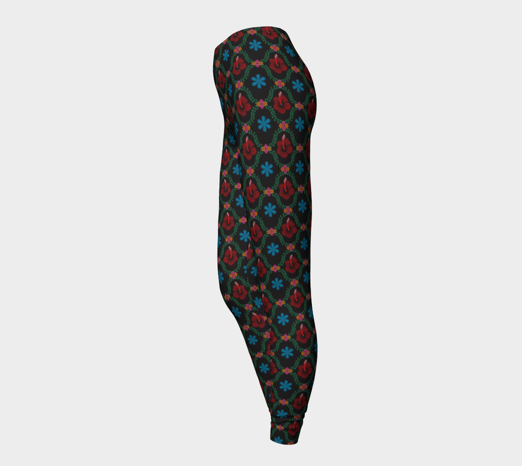 Pindlife Brown Phulkari Legging - PindLife