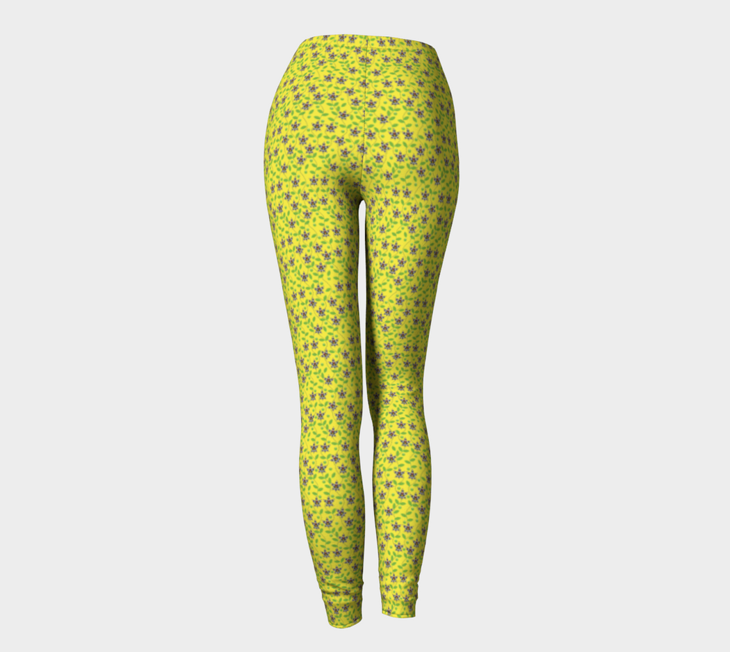 Pindlife Yellow Phulkari Legging - PindLife
