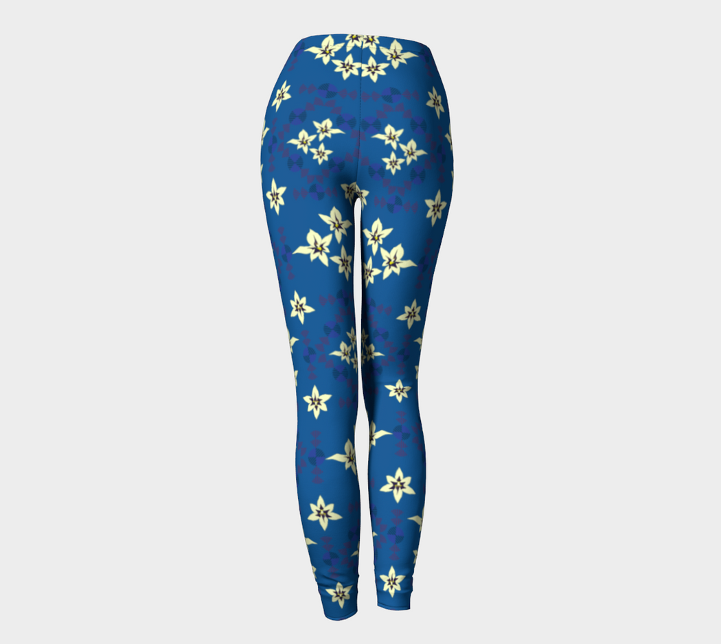 Pindlife Navy Blue Phulkari Legging - PindLife