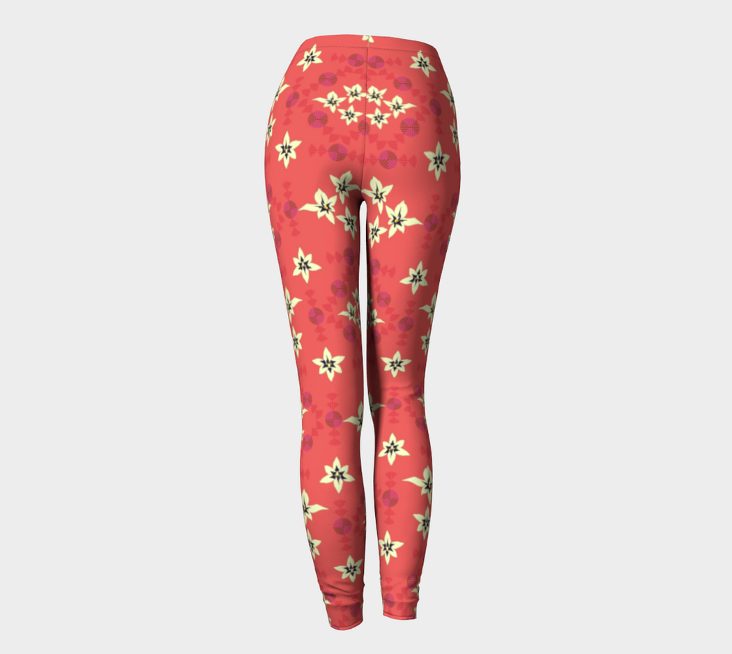 Pindlife Orange Phulkari Legging - PindLife