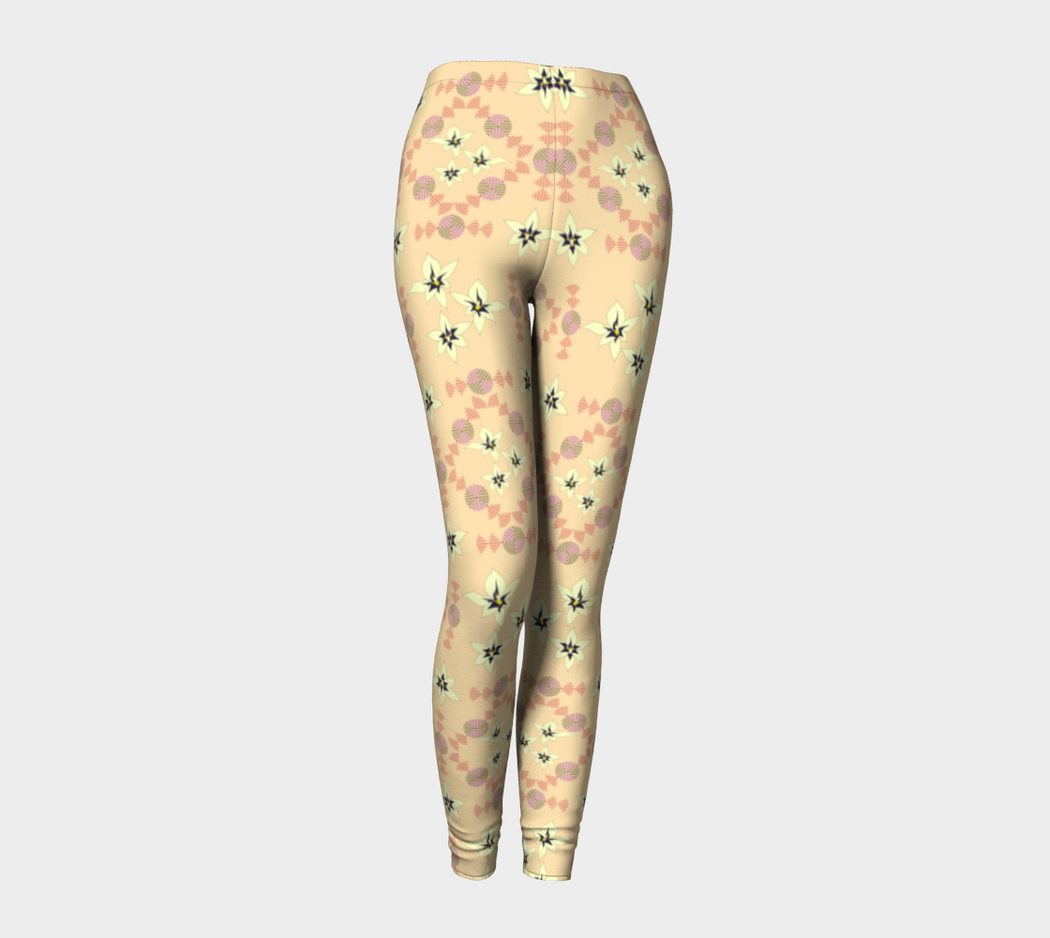 Pindlife Beige Phulkari Legging - PindLife