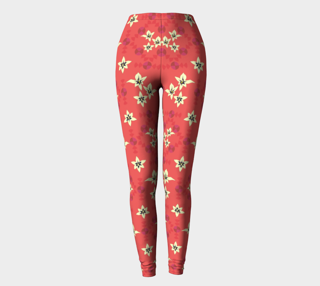 Pindlife Orange Phulkari Legging - PindLife