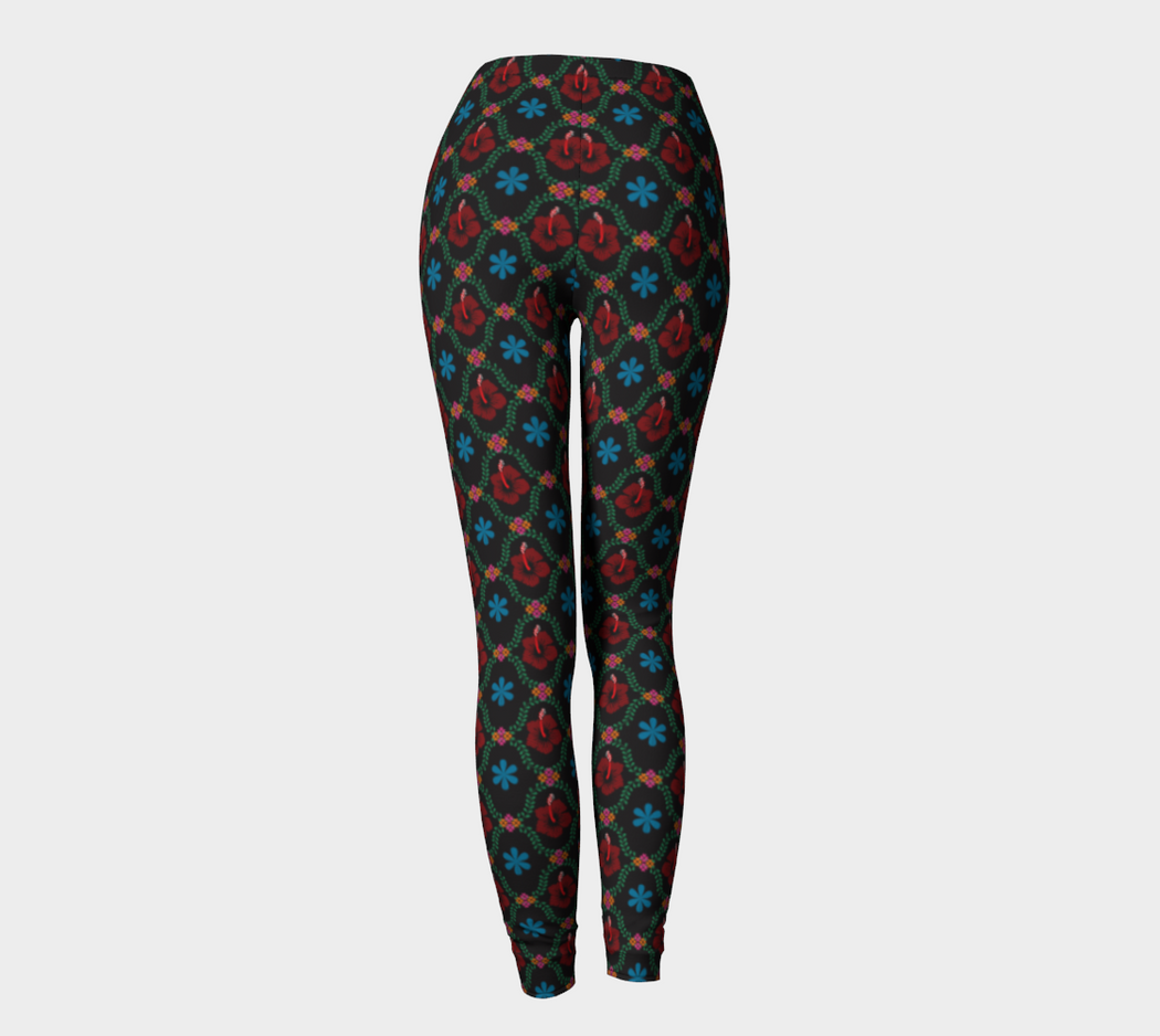 Pindlife Brown Phulkari Legging - PindLife