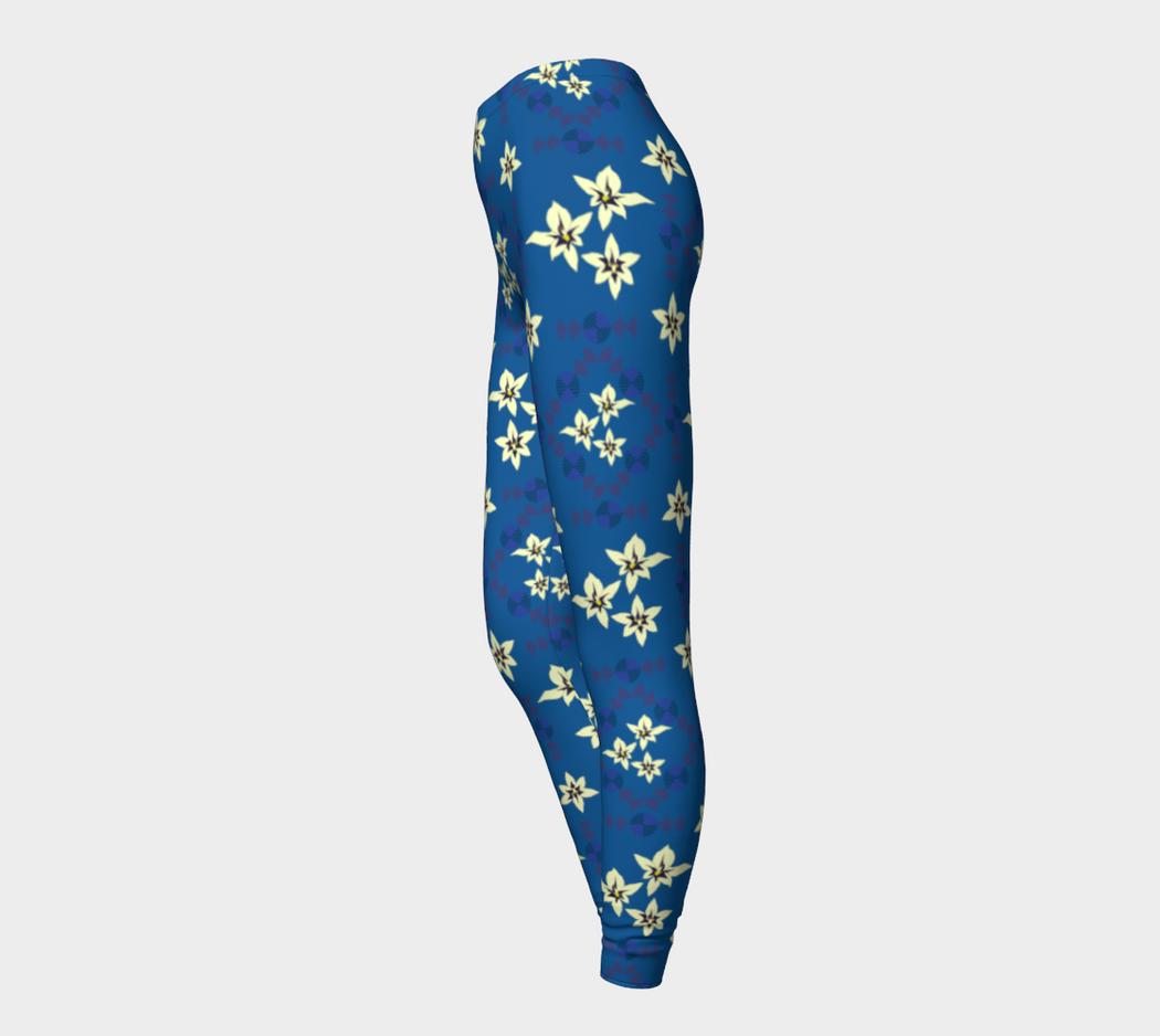 Pindlife Navy Blue Phulkari Legging - PindLife