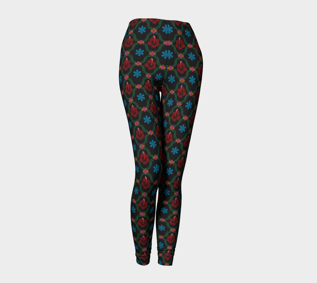 Pindlife Brown Phulkari Legging - PindLife