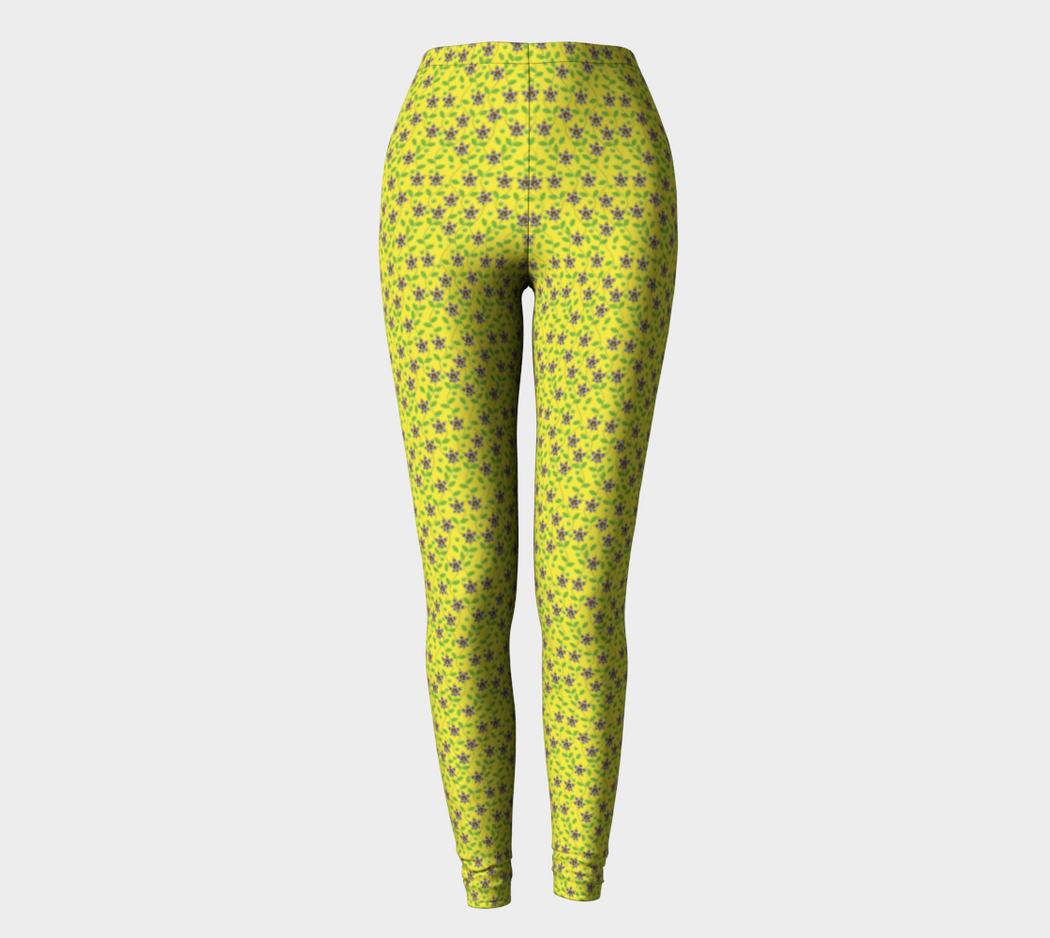 Pindlife Yellow Phulkari Legging - PindLife