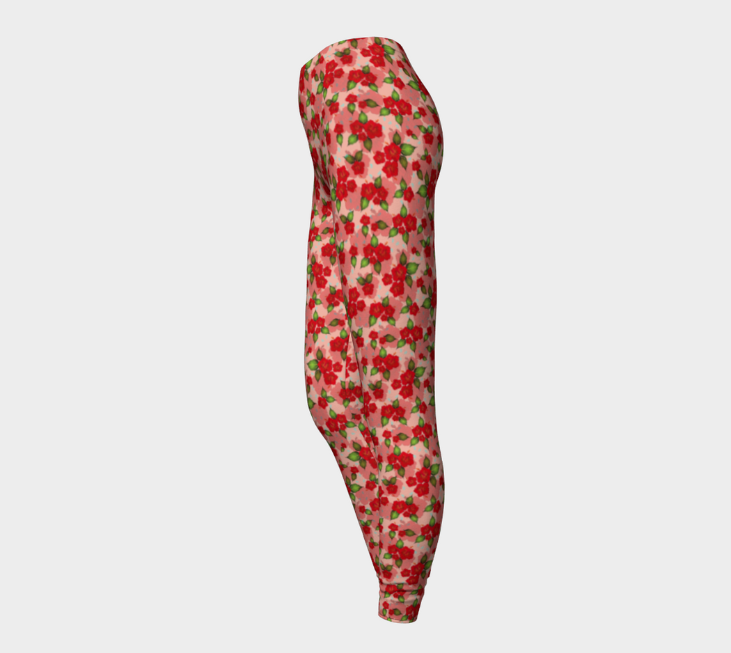 Pindlife Rose Pink Phulkari Legging - PindLife