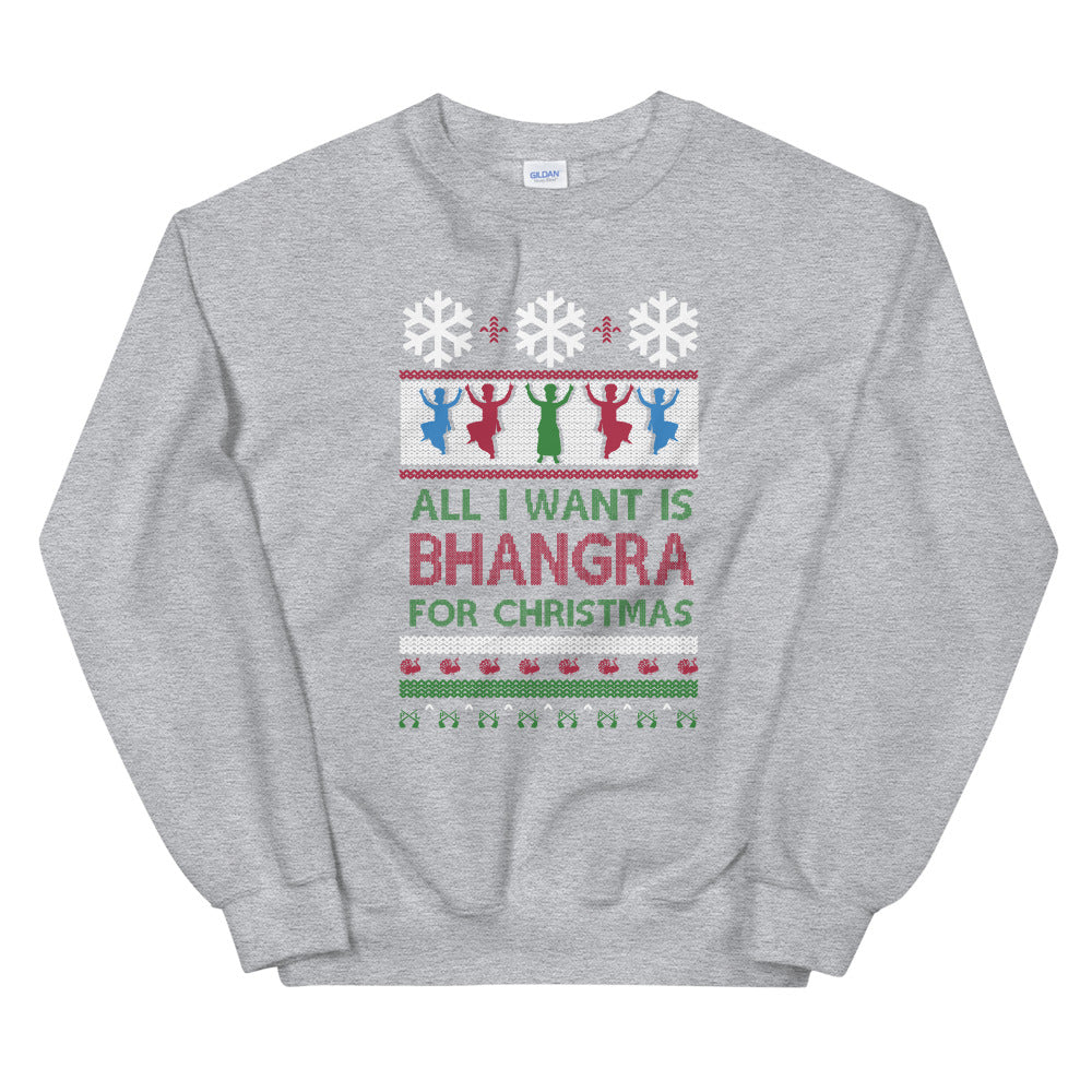 Pindlife All I Want is Bhangra for Christmas Ugly Sweater - PindLife