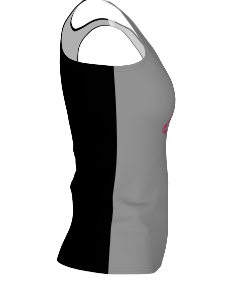 Pindlife Maple Leaf Phulkari Fitted Tank Top (Long) - PindLife