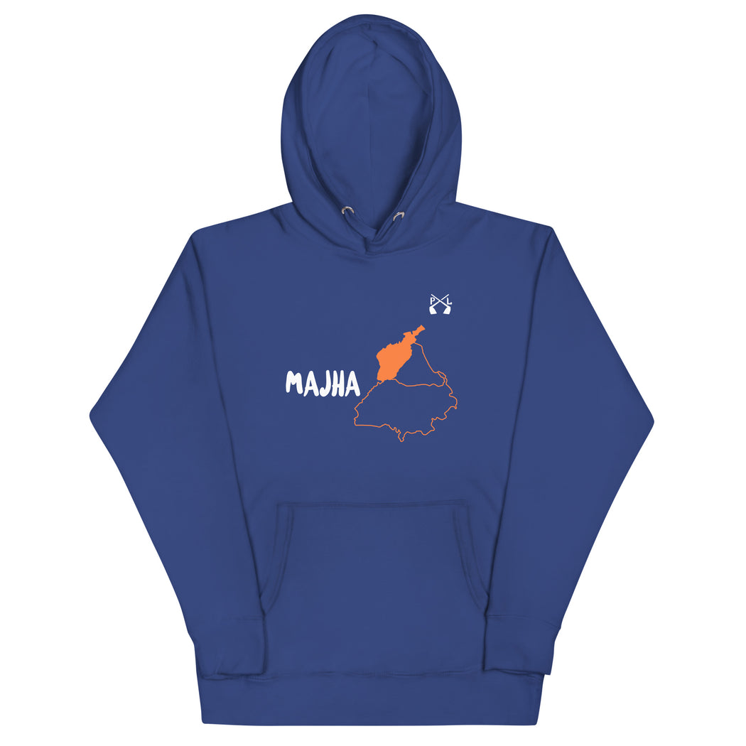 Pindlife Majha Hooded Sweatshirt (ENGLISH) - PindLife