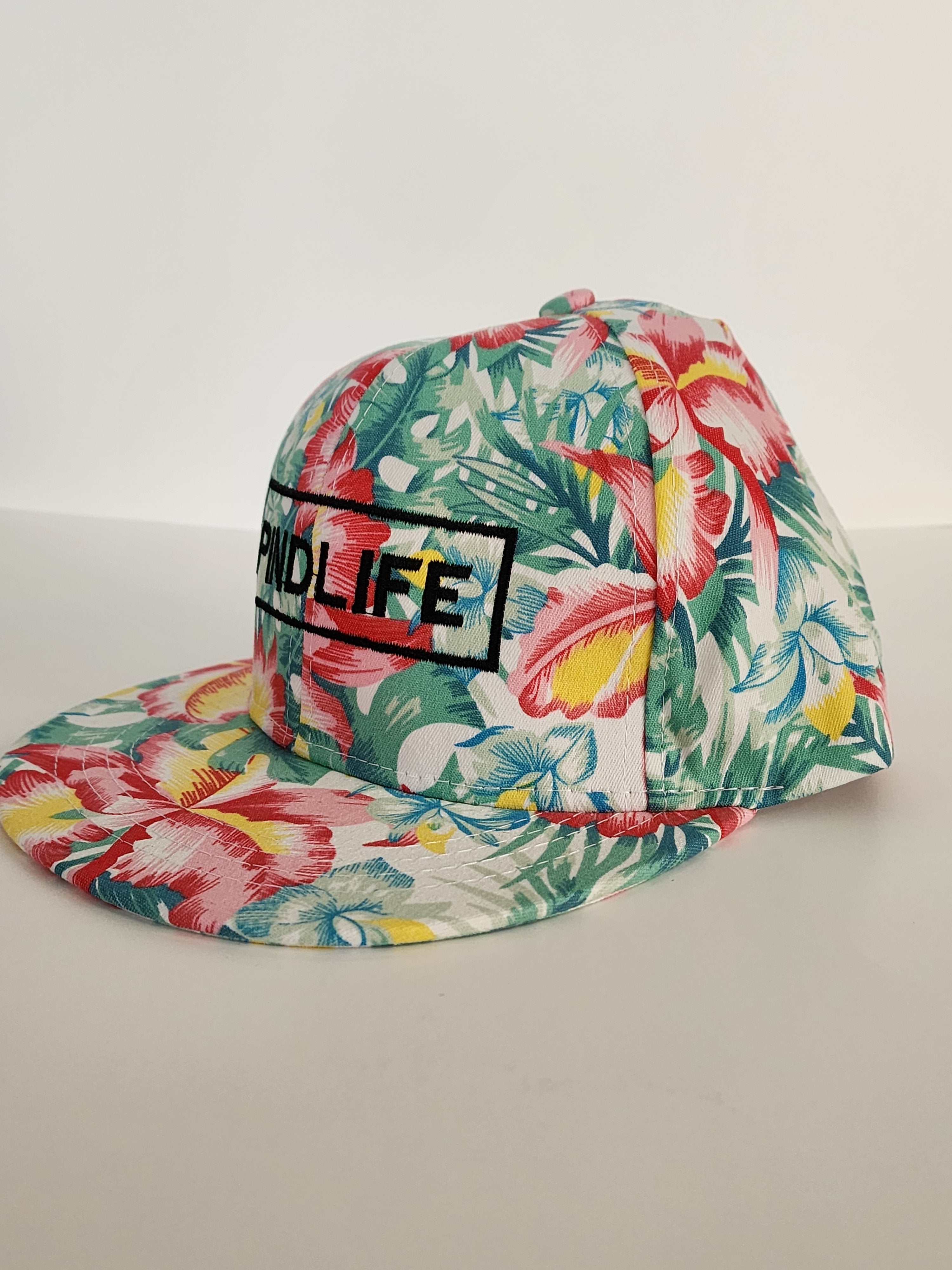 PindLife Floral Snapback Hat, Exclusive Punjabi Baseball Cap design