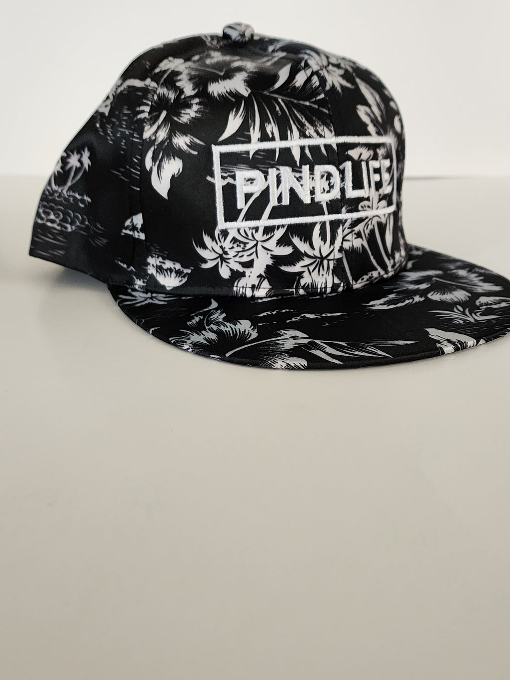 PindLife Floral Snapback Hat, Exclusive Punjabi Baseball Cap design, alternate view