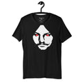 PindLife Sidhu Moosewala Ghost Face T-Shirt in black, front view, Punjabi Tribute