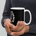 PindLife Carpe Omnia Mug, handle on the right view, Seize Everything Sikh Warrior