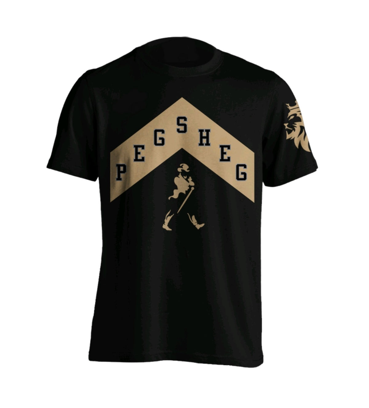 PindLife Peg Sheg Shirt and Cap Combo, Punjabi Sports Set design, alternate view