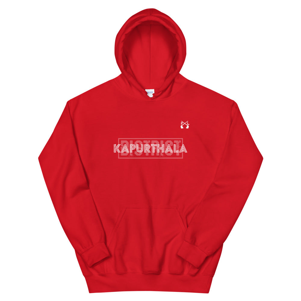 PindLife District Kapurthala Hoodie, Doaba Punjab design, alternate view