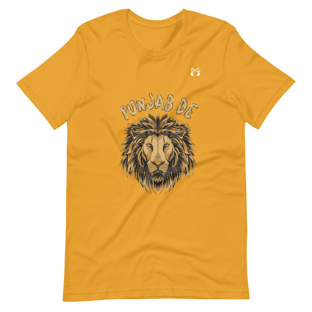 PindLife Punjab De Sher T-Shirt, Lions Of Punjab Tee design, alternate view