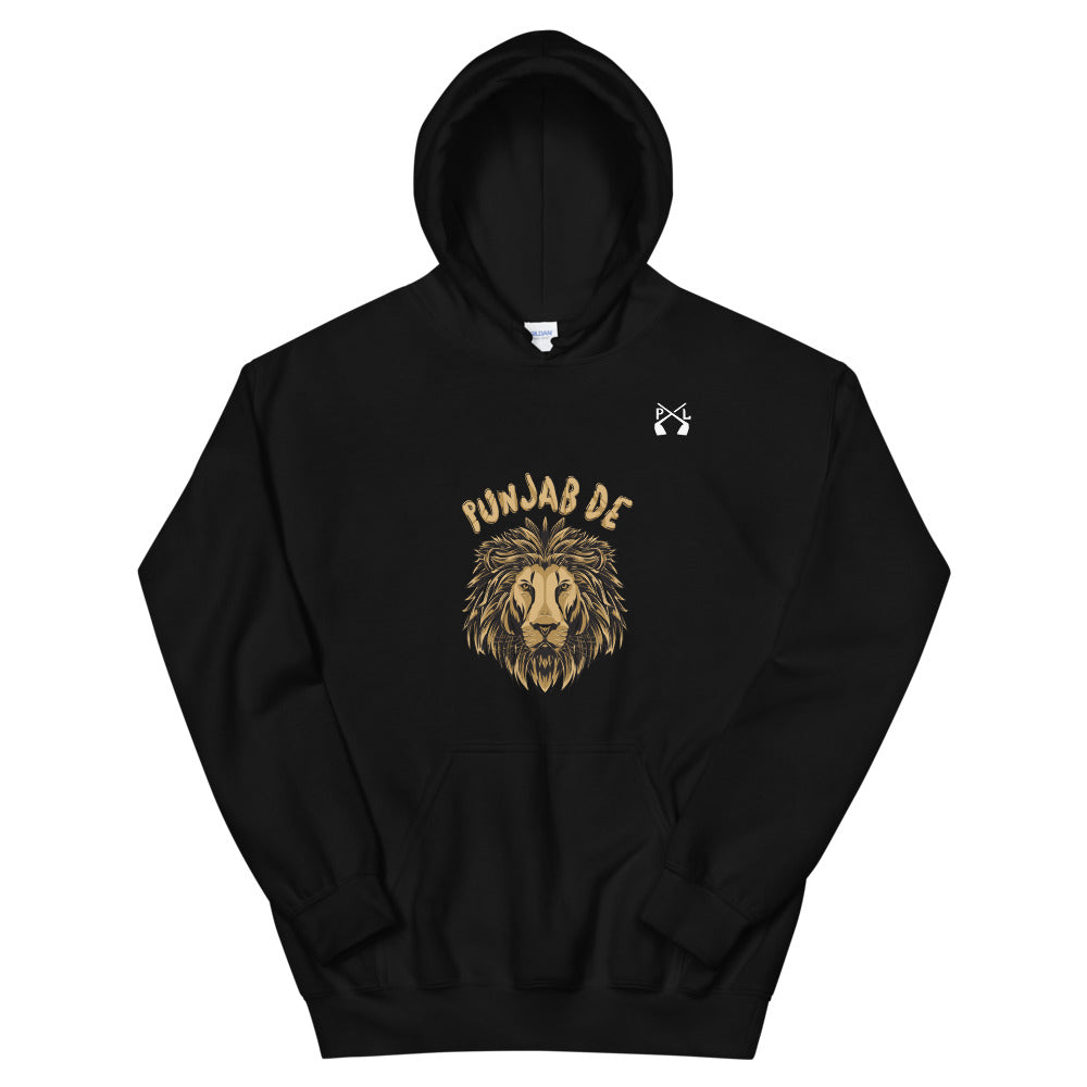 PindLife Punjab De Sher Hoodie, Lions Of Punjab Sweatshirt design