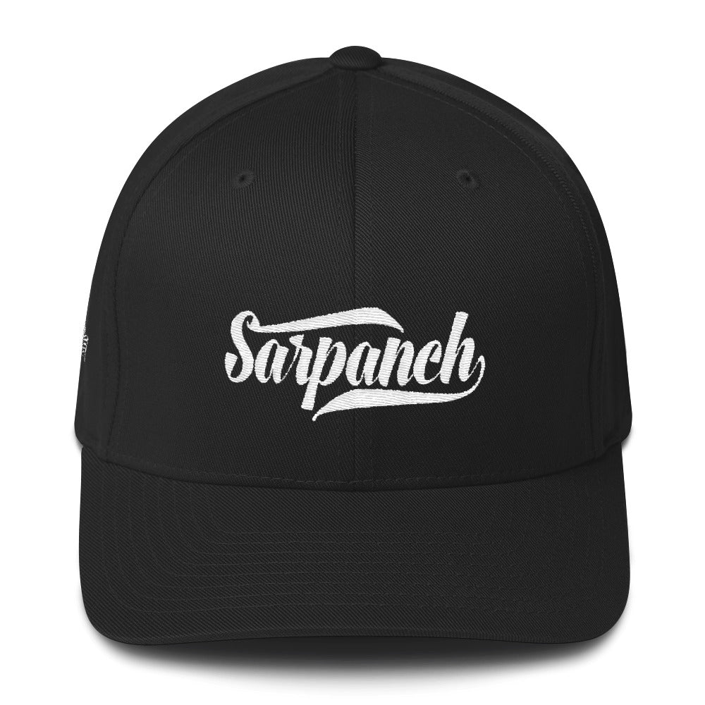 PindLife Sarpanch Twill Cap, Punjabi Dad Hat design