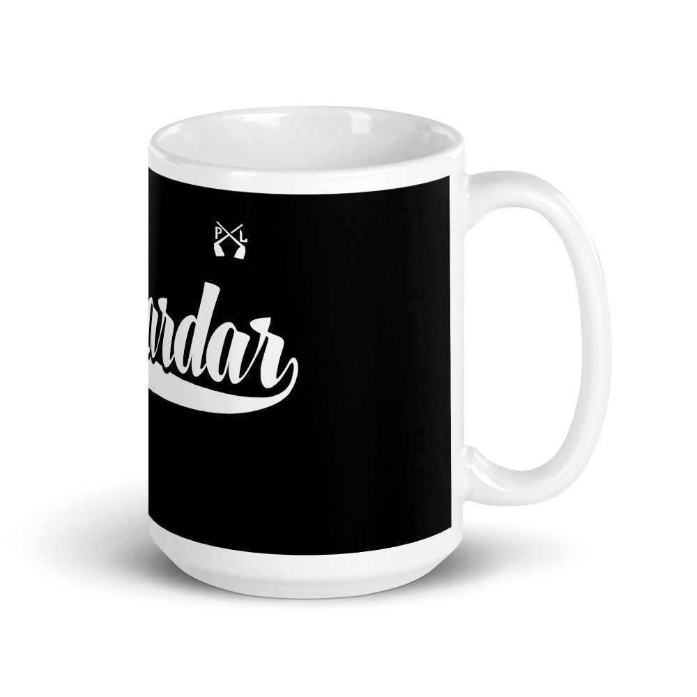 PindLife Lambardar Mug, Punjabi Village Title Gift design, alternate view