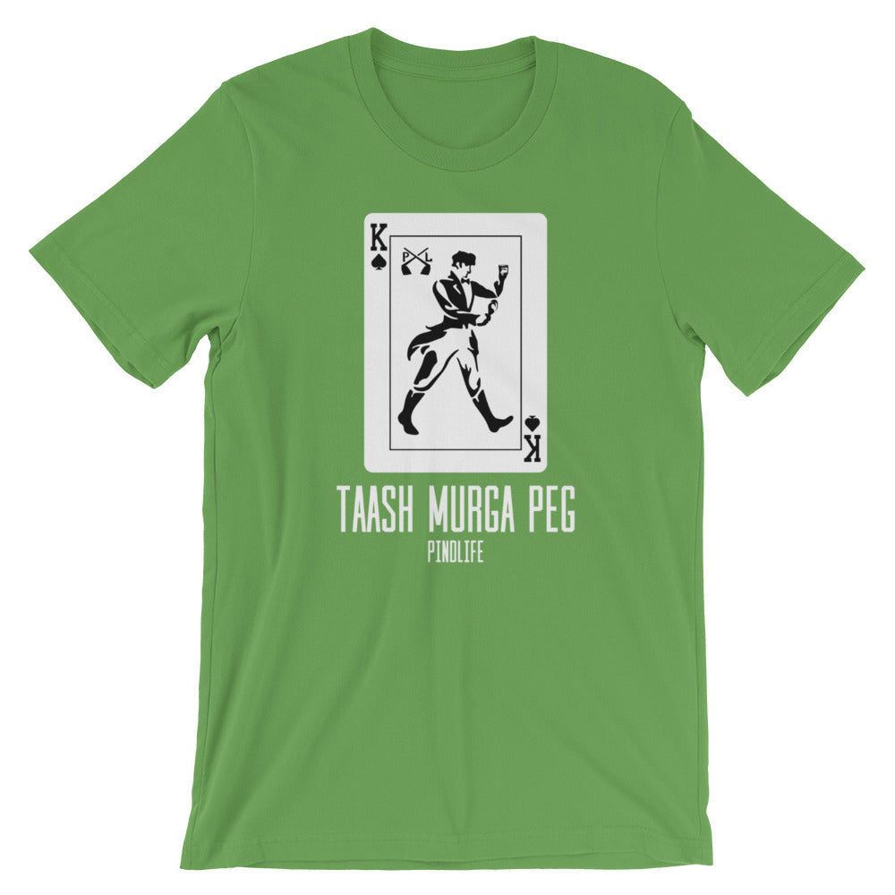 Pindlife Taash Murga Peg Kings of Spades T-Shirt - PindLife