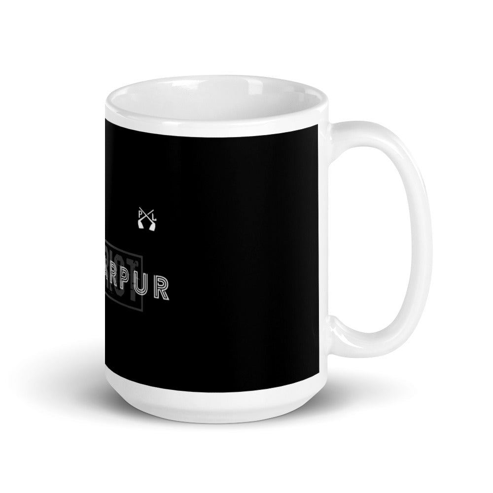 PindLife District Hoshiarpur Mug, Doaba Punjab design, alternate view