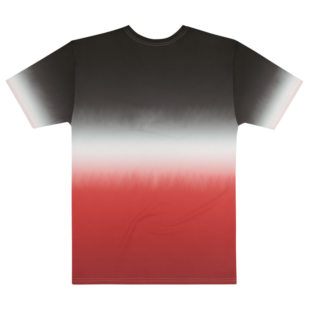 Pindlife Men's Stripe T-shirt (Black/White/Red) - PindLife