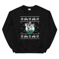 PindLife Punjabi Farmer Ugly Sweater, Kisaan Holiday Sweatshirt design, alternate view