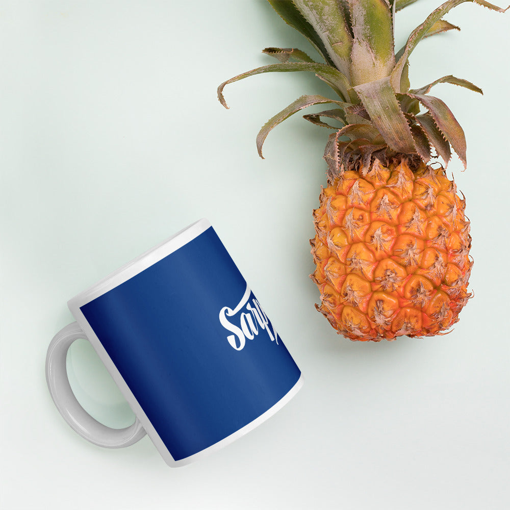 PindLife Sarpanch Mug, Punjabi Village Head Gift design, alternate view