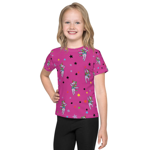 Pindlife Pink Bhangra Unicorn Kids T-Shirt - PindLife
