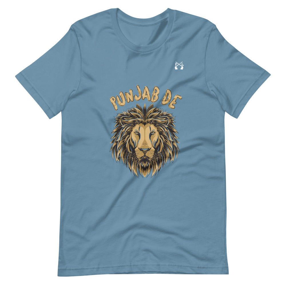 PindLife Punjab De Sher T-Shirt, Lions Of Punjab Tee design, alternate view