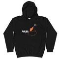 PindLife Majha Kids Hoodie, Punjab Region design, alternate view