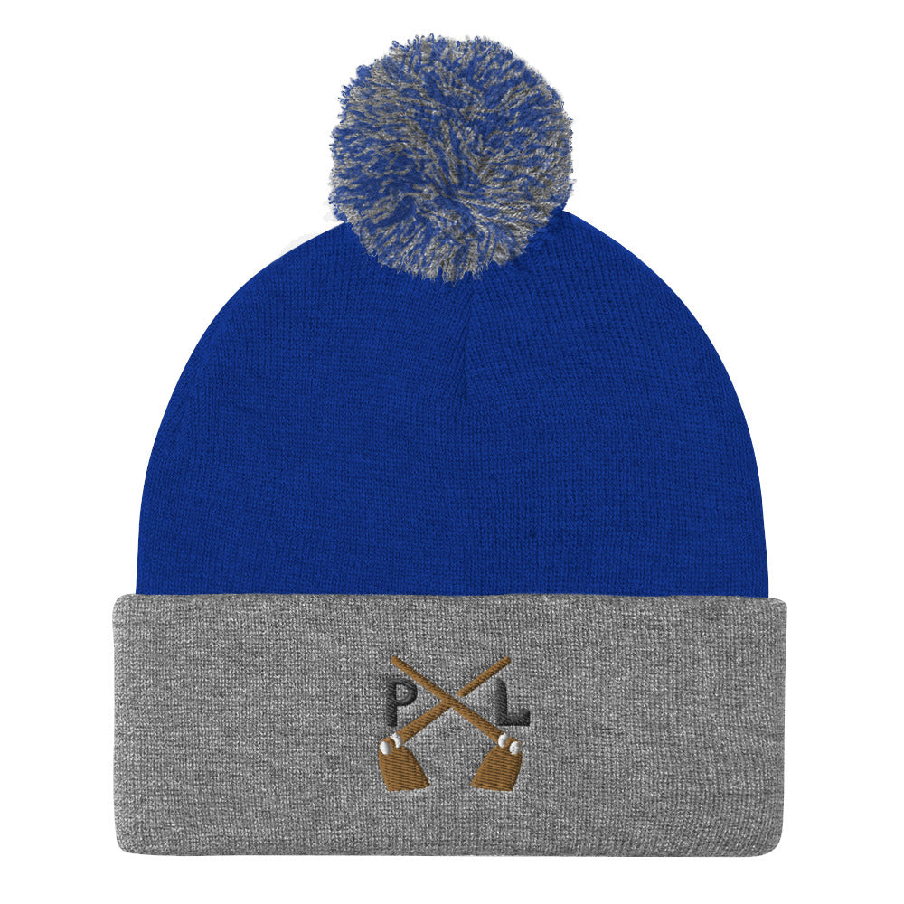 PindLife Pom Pom Knit Cap, Punjabi Winter Toque design