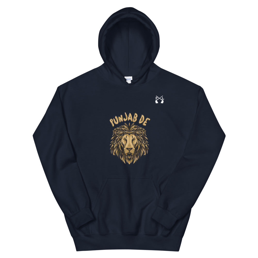 PindLife Punjab De Sher Hoodie, Lions Of Punjab Sweatshirt design, alternate view