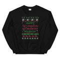PindLife Happy Get Sharabi Do Bhangra Sweater, Punjabi Ugly Sweater design
