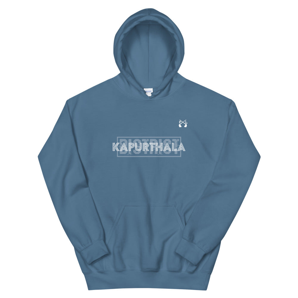 PindLife District Kapurthala Hoodie, Doaba Punjab design, alternate view
