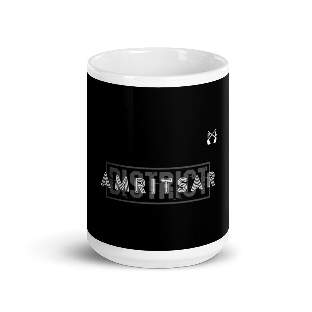 PindLife District Amritsar Mug, Majha Punjab design, alternate view