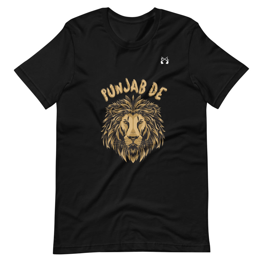PindLife Punjab De Sher T-Shirt, Lions Of Punjab Tee design