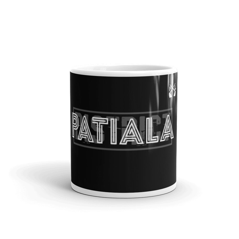 PindLife District Patiala Mug, Malwa Punjab design, alternate view