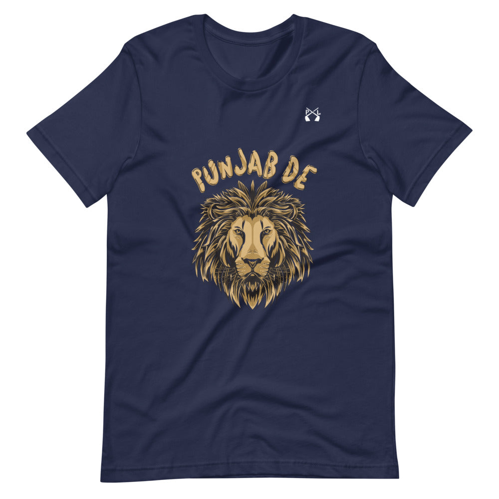 PindLife Punjab De Sher T-Shirt, Lions Of Punjab Tee design, alternate view