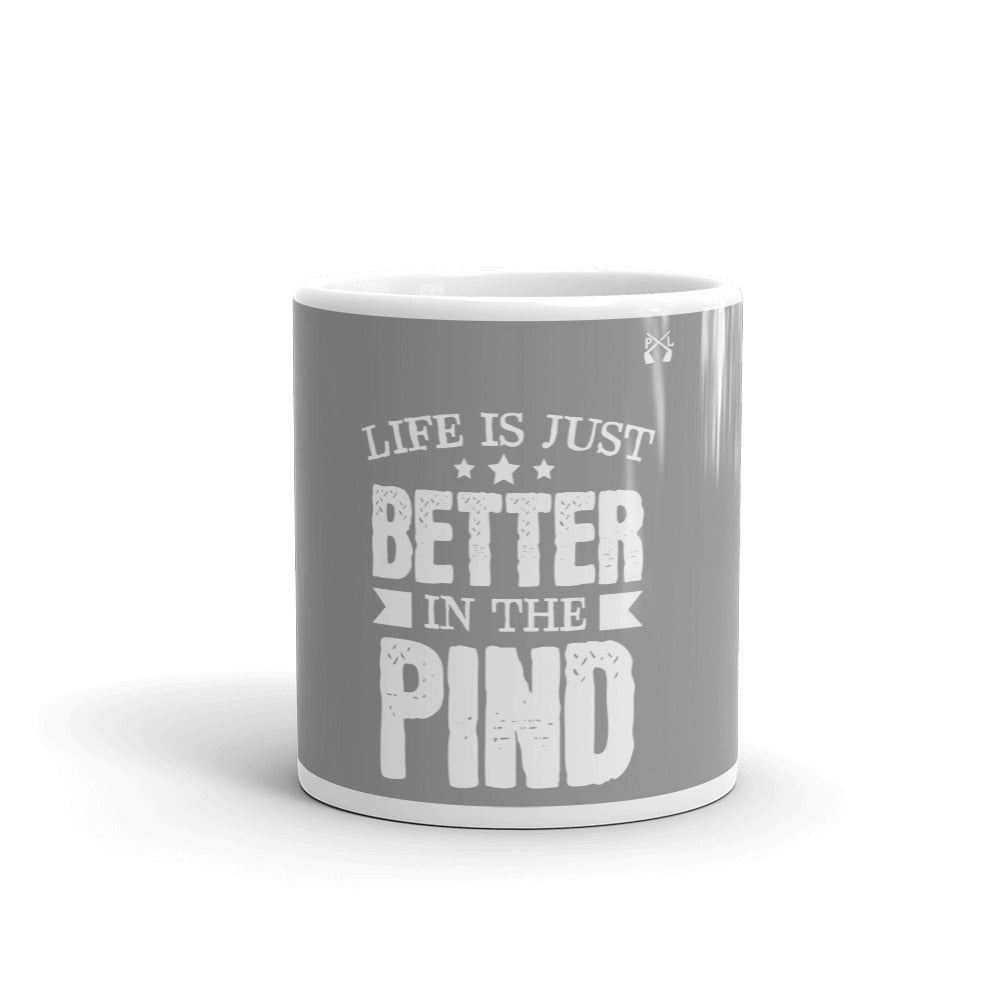 PindLife Life Is Just Better In The Pind Mug, Punjabi Gift design