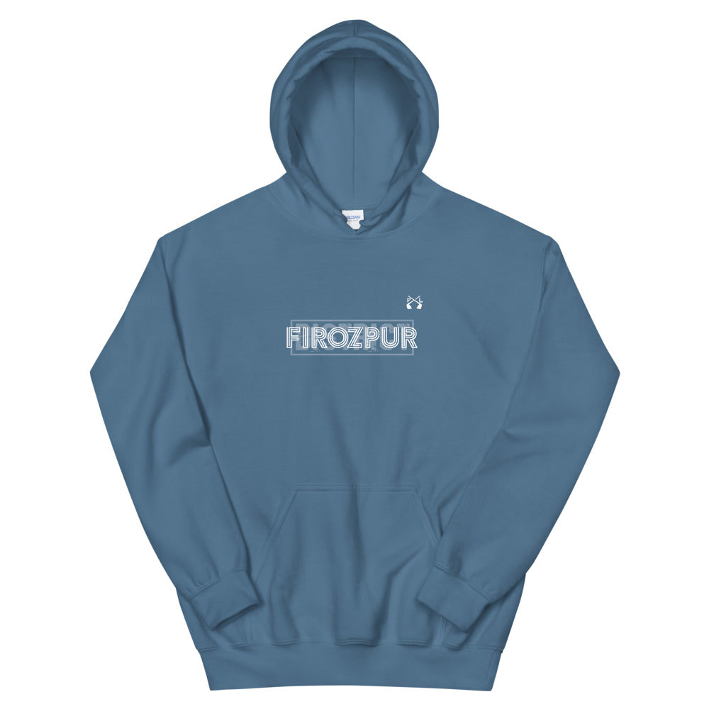 PindLife District Firozpur Hoodie, Malwa Punjab design, alternate view