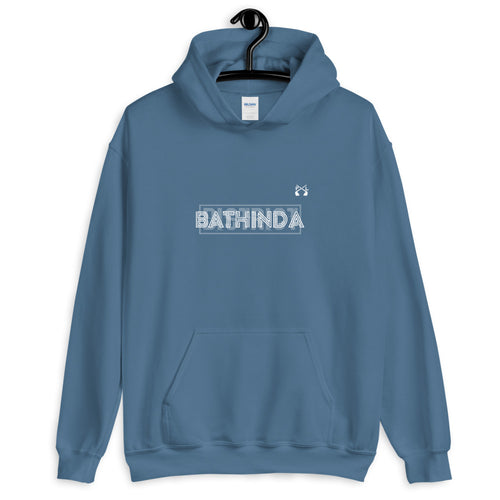 PindLife District Bathinda Hoodie, Malwa Punjab design