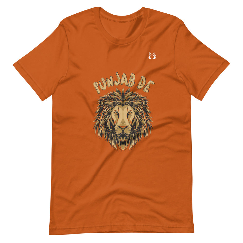 PindLife Punjab De Sher T-Shirt, Lions Of Punjab Tee design, alternate view