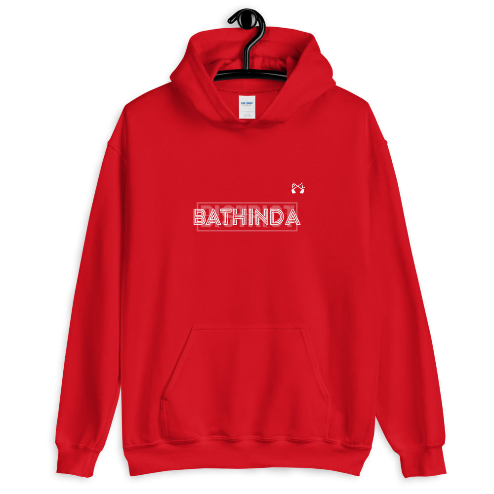PindLife District Bathinda Hoodie, Malwa Punjab design, alternate view