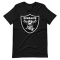 PindLife Nation T-Shirt in black, front view, Punjabi Diaspora Tee