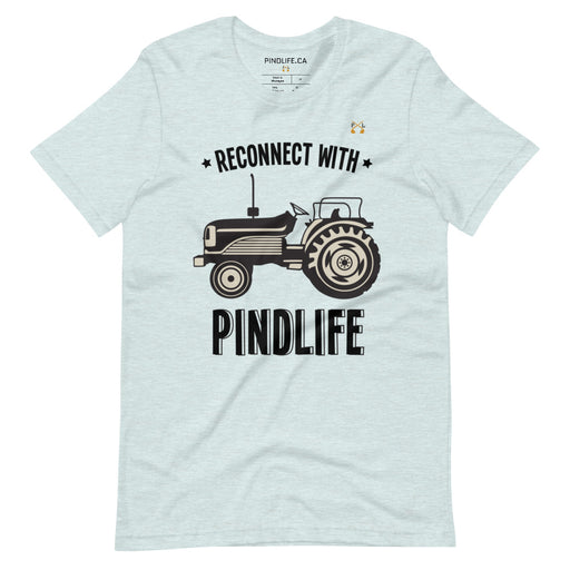 Women's Reconnect with PindLife (Tractor) Short-sleeved T-Shirt - PindLife